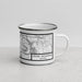 Right View Custom Stone Mountain Georgia Map Enamel Mug in Classic