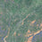 Stowe Vermont Map Print in Afternoon Style Zoomed In Close Up Showing Details