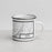 Right View Custom Stowe Vermont Map Enamel Mug in Classic