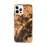 Custom Stowe Vermont Map iPhone 12 Pro Max Phone Case in Ember