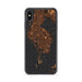 Custom St. Petersburg Florida Map Phone Case in Ember