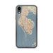 Custom St. Petersburg Florida Map Phone Case in Woodblock