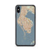 Custom St. Petersburg Florida Map Phone Case in Woodblock