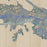 St. Thomas U.S. Virgin Islands Map Print in Afternoon Style Zoomed In Close Up Showing Details