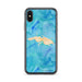 Custom iPhone X/XS St. Thomas U.S. Virgin Islands Map Phone Case in Watercolor