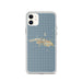 Custom iPhone 11 St. Thomas U.S. Virgin Islands Map Phone Case in Woodblock