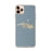 Custom iPhone 11 Pro Max St. Thomas U.S. Virgin Islands Map Phone Case in Woodblock