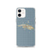 Custom iPhone 12 St. Thomas U.S. Virgin Islands Map Phone Case in Woodblock