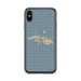 Custom iPhone X/XS St. Thomas U.S. Virgin Islands Map Phone Case in Woodblock