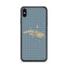 Custom iPhone XS Max St. Thomas U.S. Virgin Islands Map Phone Case in Woodblock