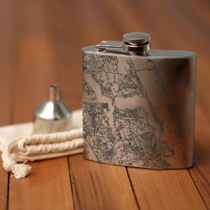 Stuart Florida Custom Engraved City Map Inscription Coordinates on undefined