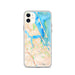 Custom Stuart Florida Map Phone Case in Watercolor