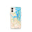Custom Stuart Florida Map iPhone 12 mini Phone Case in Watercolor