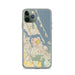 Custom Stuart Florida Map Phone Case in Woodblock