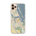Custom Stuart Florida Map Phone Case in Woodblock