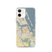 Custom Stuart Florida Map iPhone 12 Phone Case in Woodblock