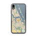 Custom Stuart Florida Map Phone Case in Woodblock