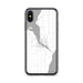Custom iPhone X/XS Sturgeon Bay Wisconsin Map Phone Case in Classic