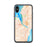 Custom iPhone X/XS Sturgeon Bay Wisconsin Map Phone Case in Watercolor