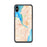 Custom iPhone XS Max Sturgeon Bay Wisconsin Map Phone Case in Watercolor