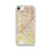 Custom Sugar Land Texas Map iPhone SE Phone Case in Woodblock