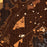 Sullivan Missouri Map Print in Ember Style Zoomed In Close Up Showing Details