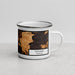 Right View Custom Sullivan Missouri Map Enamel Mug in Ember