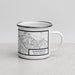 Right View Custom Summerville South Carolina Map Enamel Mug in Classic