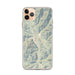 Custom Sun Valley Idaho Map Phone Case in Woodblock