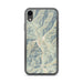 Custom Sun Valley Idaho Map Phone Case in Woodblock