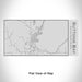 Rendered View of Suttons Bay Michigan Map Engraving on 17oz Stainless Steel Insulated Cola Bottle