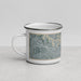 Left View Custom Sydney Australia Map Enamel Mug in Afternoon