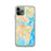 Custom iPhone 11 Pro Sydney Australia Map Phone Case in Watercolor