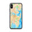 Custom iPhone X/XS Sydney Australia Map Phone Case in Watercolor