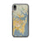 Custom iPhone XR Sydney Australia Map Phone Case in Woodblock