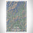 Sylva North Carolina Map Print Portrait Orientation in Afternoon Style With Shaded Background