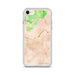 Custom Sylva North Carolina Map Phone Case in Watercolor