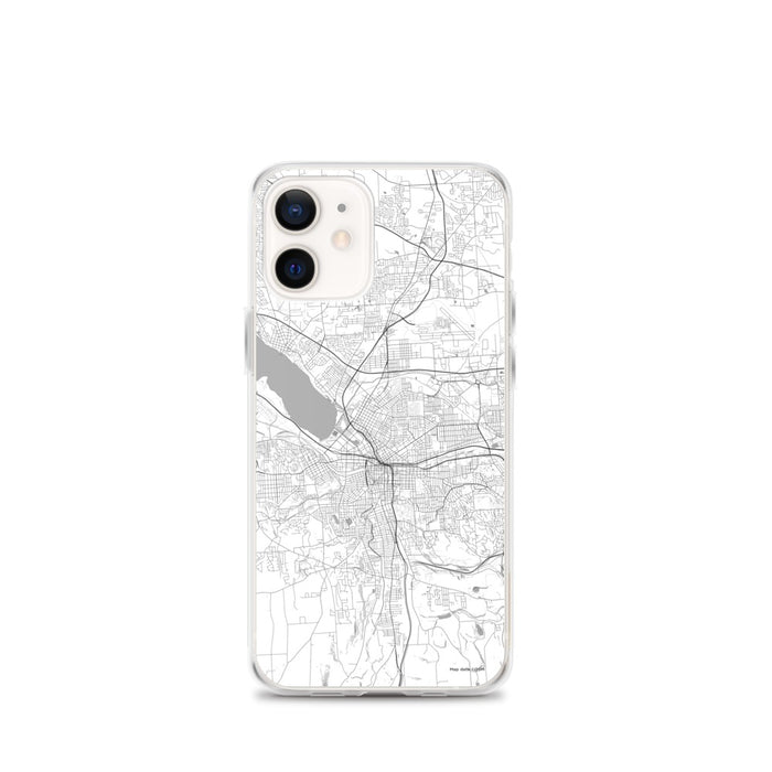 Custom Syracuse New York Map iPhone 12 mini Phone Case in Classic
