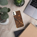 Custom Syracuse New York Map Phone Case in Ember