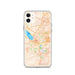 Custom Syracuse New York Map Phone Case in Watercolor