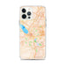 Custom Syracuse New York Map iPhone 12 Pro Max Phone Case in Watercolor
