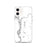 Custom iPhone 12 Talkeetna Alaska Map Phone Case in Classic