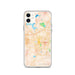 Custom Tallahassee Florida Map Phone Case in Watercolor