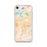 Custom Tallahassee Florida Map iPhone SE Phone Case in Watercolor