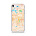Custom Tallahassee Florida Map iPhone SE Phone Case in Watercolor
