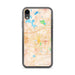 Custom Tallahassee Florida Map Phone Case in Watercolor