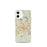 Custom Tallahassee Florida Map iPhone 12 mini Phone Case in Woodblock