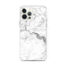Custom iPhone 12 Pro Max Tallulah Falls Georgia Map Phone Case in Classic