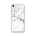 Custom iPhone SE Tallulah Falls Georgia Map Phone Case in Classic