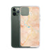 Custom Tallulah Falls Georgia Map Phone Case in Watercolor